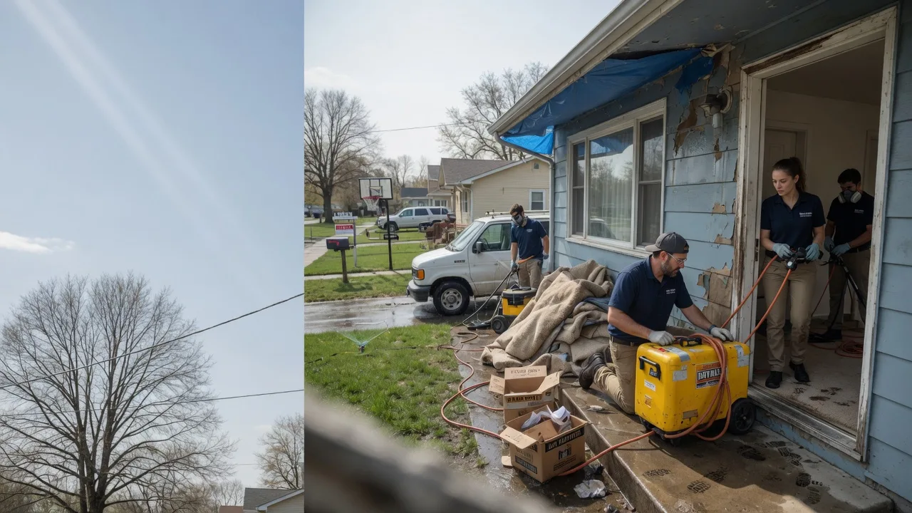 Basement Flood Cleanup in Laura, OH near me